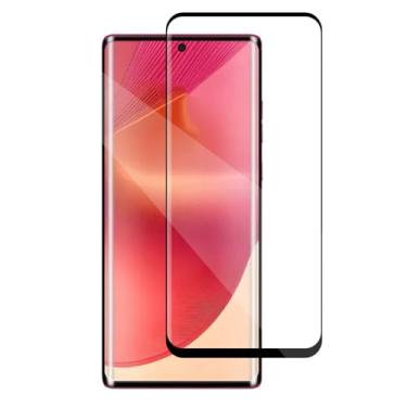 Imagem de Película de Vidro 9H Borda Curva Compatível MotoroIa Moto EDGE 50 FUSION Proteção Anti-Impacto