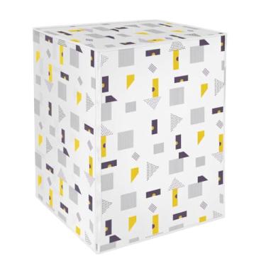 Imagem de SEWACC Capa Para Máquina De Lavar Roupa Portátil - Protetor Lavadora/Secadora Com Cobertura Completa Banheiro, Lavanderia, Dormitório Elétrico