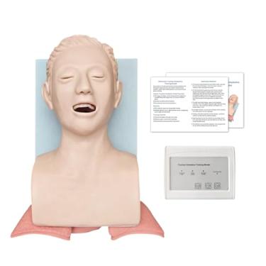 Imagem de SFXYJ Modelo Humano De Intubação Endotraqueal De Pvc - Simulador De Manequim De Intubação Traqueal Kit De Auxílio Didático Com Tubo Endotraqueal, Modelo Humano De Intubação Oral/Nasal Para Educação/