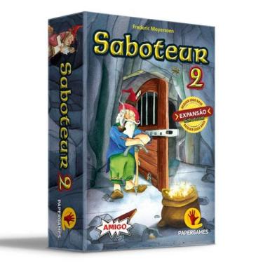 Imagem de Saboteur 2 Expansão Jogo De Cartas Estratégia Blefe E Ação - Papergame