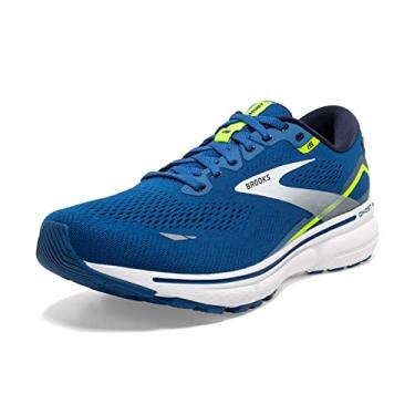 Imagem de Brooks Tênis de corrida masculino Ghost 15, Azul/vida noturna/branco, 42
