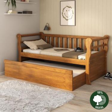 Imagem de Bicama Nathalia -100% madeira maciça - Moveis Nathalia