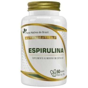 Imagem de Espirulina 450mg 60 cápsulas - Flora Nativa - Flora Nativa do Brasil
