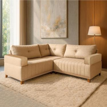 Imagem de Sofá de Canto Canto Leona Plus Bom Pastor