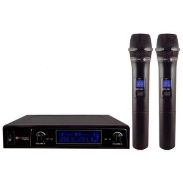 Imagem de Microfone Sem Fio Duplo Kadosh Kdsw-302M, Duplo, sem fio, K-302m