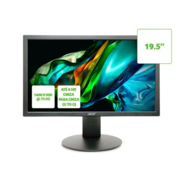 Imagem de Monitor Led Acer E200q, 19,5 Polegadas, VGA, HDMI, Vesa,75HZ