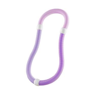 Imagem de Dynwave Aro de fitness com peso, design amigável à cintura, treinamento confortável, círculo de fitness esportivo, aro de mola macio para homens e mulheres, 1.3kg