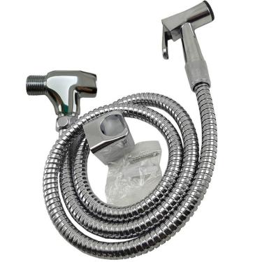 Imagem de Desviador Chuveirinho Inox Gatilho Para Ducha Aquecedor Solar E Gás Alta Qualidade E Durabilidade