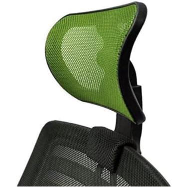 Imagem de Encosto De Cabeça Para Cadeira De Escritório Cadeira De Encosto De Cabeça Universal Ajustável Em Altura Estofada Com Encaixes De Parafuso Longos E Curtos, Green, 3