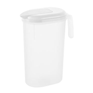 Imagem de MotiveTech com Tampa Geladeira água Fria Chaleira Recipiente para Bebidas Jarra de para Limonada, 2.2l