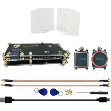 Imagem de Kit Proxmark3 RDV2 Pro – Memória 512K atualizada | Cloner e leitor/gravador RFID NFC completo | Suporta cartões IC/ID de 125 kHz e 13,56 MHz