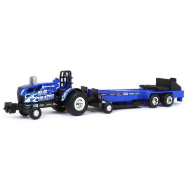 Imagem de Miniatura Set New Holland 1:64 Pulling Trator com Trenó Ertl