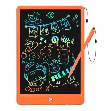 Imagem de EooCoo Brinquedos para crianças de 3 a 7 anos, bloco de desenho para crianças, tablet LCD de 25 cm, livros de colorir para crianças, jogos de viagem, presentes para meninas, brinquedos educativos para