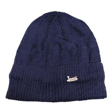 Imagem de Touca Lisa Gorro de Frio Inverno com Forrada Adulto Unissex Classica Q