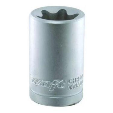 Imagem de Kit 2 Soquete Torx Femea Waft 1/2 E08 - Walf