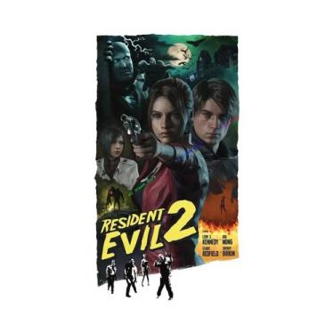 Imagem de Pôster De Filme God of War Resident Evil Regenerates Em Tela Para Deco