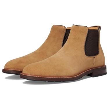 Imagem de Florsheim Bota masculina Chelsea com bico liso Anthem, Camurça mocha, 45