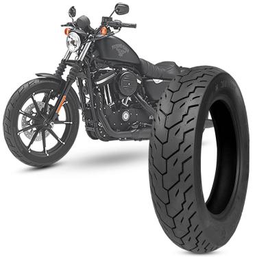 Imagem de Pneu Moto Harley Iron 883 Technic Aro 16 150/80-16 77h Traseiro Iron