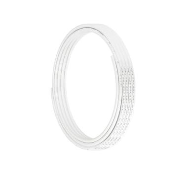 Imagem de Qrity Tubo de linha de água de 1/10.2 cm, tubo de água RO para sistemas de água, tubulação de PE para máquina de gelo de geladeira para transferência de fluido de água, 2 metros