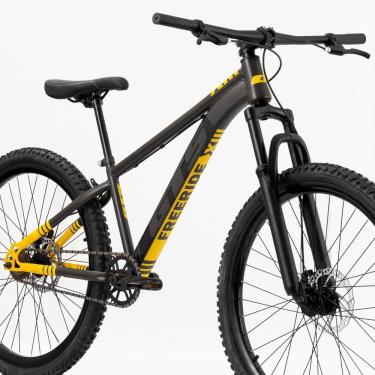 Imagem de Bicicleta Aro 26 Gts X-3 Freeride Freio A Disco Amarelo