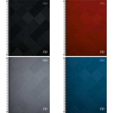 Imagem de Caderno 01X1 Capa Dura ZIP 80 Folhas - Tilibra