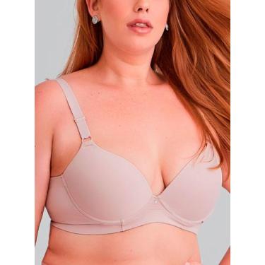 Imagem de Sutiã Sustentação Nayane SP 01 08 0005 Plus Size Base Bojo Microfibra 