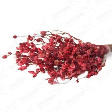 Imagem de Alecrin Vermelho Desidratado Buque Flores Secas - Tem Flores