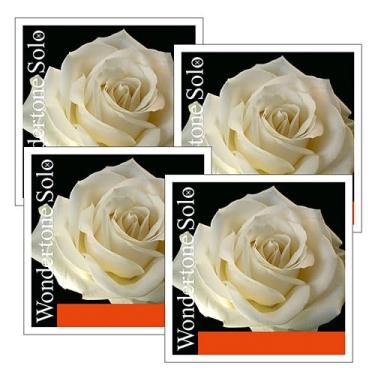 Imagem de Pirastro Conjunto de cordas de violino Wondertone Solo Series 4/4 tamanho médio E Ball End