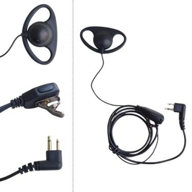 Imagem de Fone De Ouvido Com Microfone Lapela Concha Para Radio EP/DEP 450 Comunicador Ht