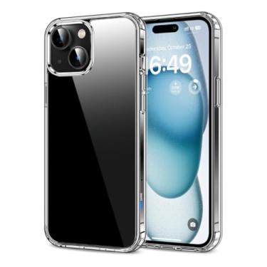 Imagem de Capa Capinha Clear Case Space X Rígida Anti Amarelamento Resistente Para iPhone (iPhone 15 Plus)