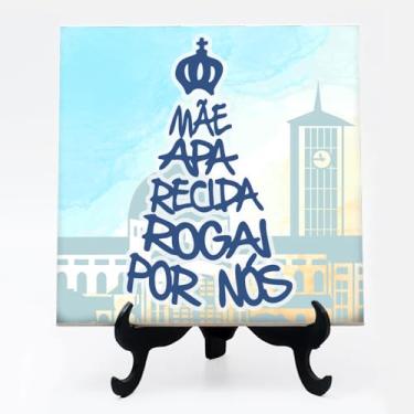 Imagem de Quadro azulejo Mãe Nossa Senhora Aparecida 25