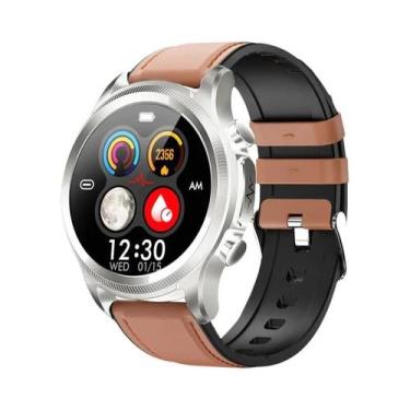 Imagem de Relógio Inteligente Profissional Masculino Com ECG, PPG, Monitoramento