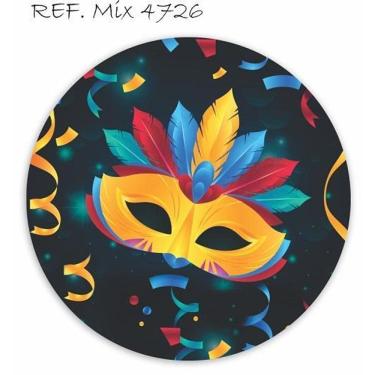 Imagem de Painel Redondo em Tecido Sublimado 1,50m - Mix Estilos