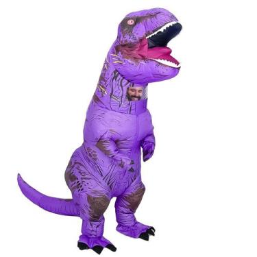 Imagem de Traje de dinossauro inflável Rysotowy T-Rex para adultos