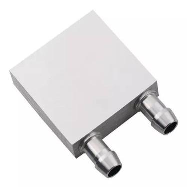 Imagem de WATER BLOCK P/ PELTIER 40X40mm COR PRATA - RETANGULAR