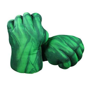 Imagem de Luvas de boxe Illuokey Green Hero para crianças, presente de cosplay