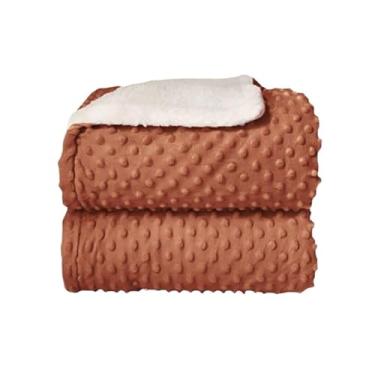 Imagem de Cobertor Para Dupla Face Soft Bolha Com Sherpa (Marrom)