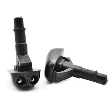 Imagem de SCurti Bocais de lavagem de para-brisa para luvas/ubishi Lancer 1995-2004 Bocal de lavadora de limpador de para-brisa dianteiro de carro, 2 peças de carro