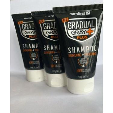 Imagem de Shampoo Escurecedor Gradual Men Plus Potente - 3 Unidades - Durall