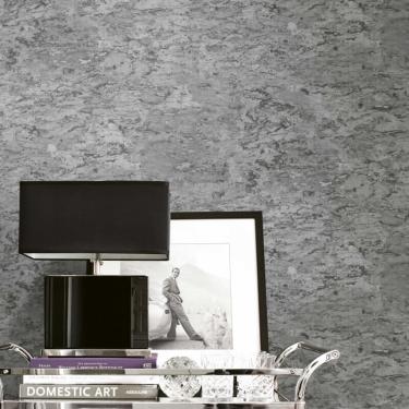 Imagem de Papel de Parede Shimmer Efeito Pedra UK20820 - Rolo: 10m x 0,52m