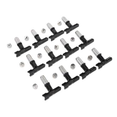 Imagem de Fafeicy Kit de Pontas de Spray Com 12 Conjuntos, Conjunto de Bico Pulverizador de Tinta Sem Ar de Aço Inoxidável e ABS Com 11 Tipos de Bico para Reforma Doméstica e Uso Industrial