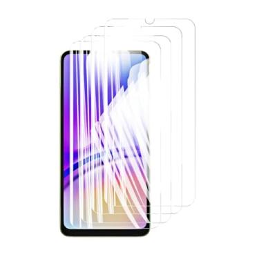 Imagem de Protetor de tela 4 peças para Samsung Galaxy A05, vidro temperado HD cristal 9H alumínio de alta qualidade antirriscos capa amigável impressão digital (HD)