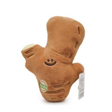 Imagem de Boneca de pelúcia de vegetais recheados com gengibre, desenho animado 