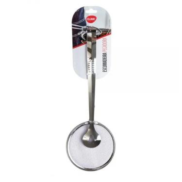 Imagem de Escumadeira Com Pegador De Inox 28cm - Ck5457