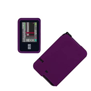 Imagem de Nova capa de silicone premium (não é necessário remover a capa para substituir o cartucho) para tandem t: Bomba de insulina Slim X2 (Roxo)