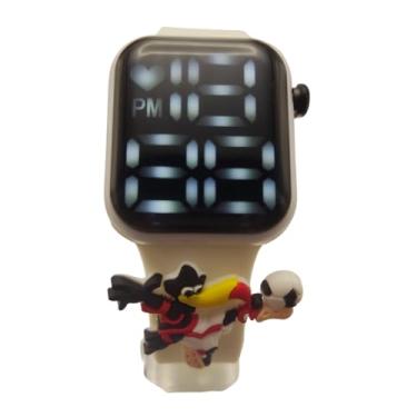 Imagem de Relógio Infantil Digital CR Flamengo LED Mascote Futebol Nº1