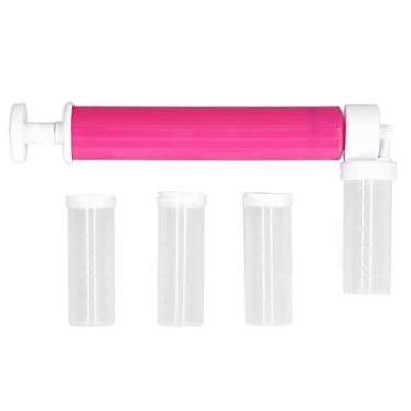 Imagem de Aqur2020 Aerógrafo Manual para Bolo, Ferramenta de Decoração de Cozimento Com 4 Recipientes para Bolo, Cupcake, Biscoito, Chocolate, Spray Colorido Diy para Cozimento Em Loja Doméstica (Rosa