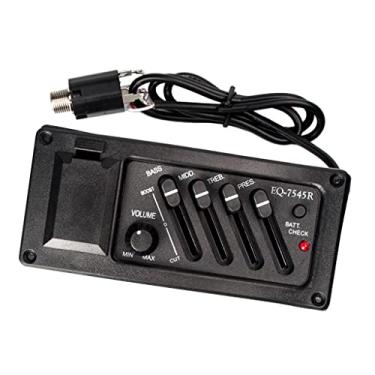 Imagem de Newmind Pré-amplificador guitarra acústica 4 bandas 7545R pickup EQ