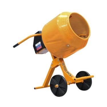 Imagem de Betoneira Menegotti 130L 220V 1/2CV | Tambor Polímero Desmontável | 15 Ciclos/Hora | Motor Monofásico 0,5CV | 30 RPM | Compacta e Robusta