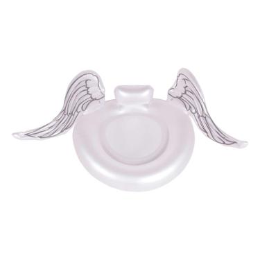 Imagem de Bel - Boia Inflável Gigante Colchão com Asas Branca